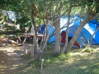 Camping in la pedrera, uruguay