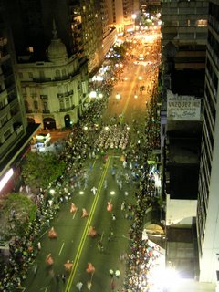 Uruguay's carnival 18 de julio parade
