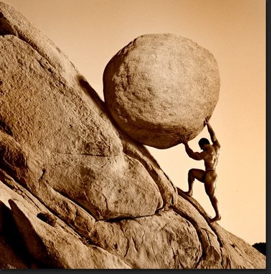 Be like Sisyphus!