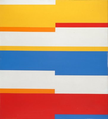 Claude Tousignant, untitled, Oil on canvas, 23x21