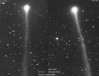 Imágenes del cometa C/2006 M4