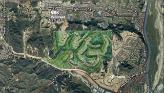 Los Valles Golf project map