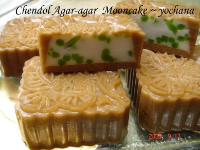 Chendol Agar-agar Mooncake 