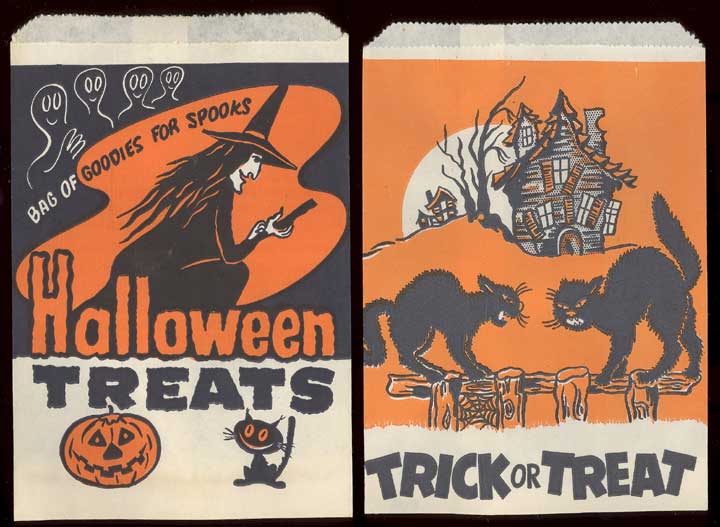 Neato Coolville: MORE TRICK OR TREAT BAGS