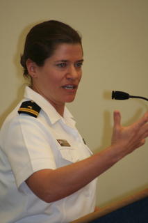 UU Navy Chaplain panelist Cynthia Kane