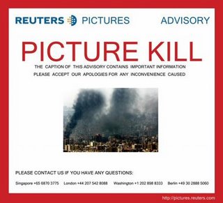 Reuters kills bogus photo with apology for inconvenience.