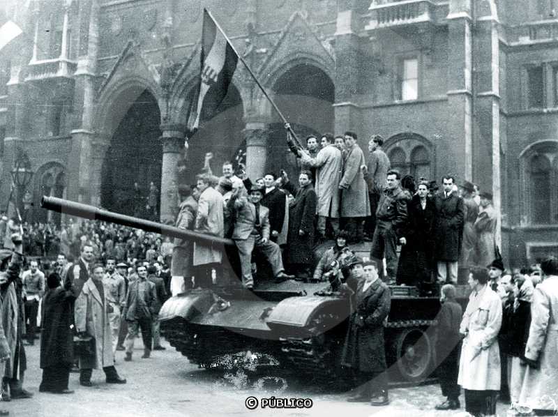 Resultado de imagem para imagens da insurreição hungara de 1956
