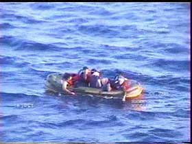 Emigrantes ilegais foram colocados à deriva por navios gregos em águas territoriais turcas