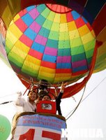 China hot air balloon wedding