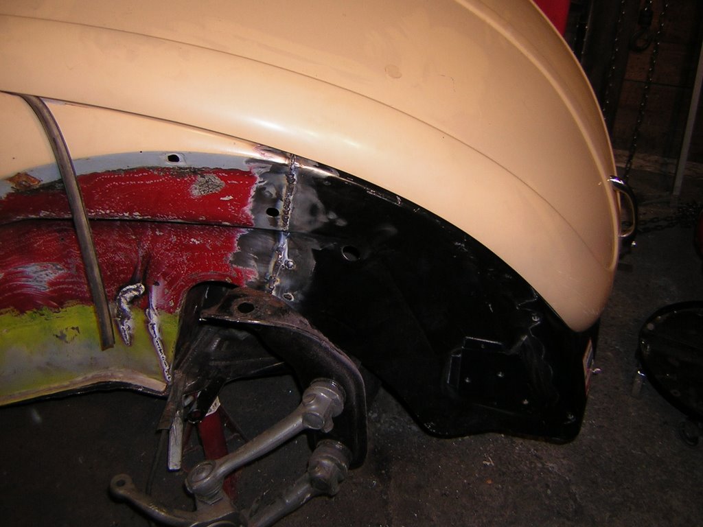 The Main Blog: Bob's Bug - Front Clip Replacement, Part 2