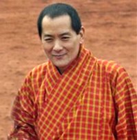 le roi du Bhoutan