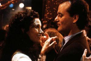 Bill Murray and Andie Mcdowell in Groundhog Day
