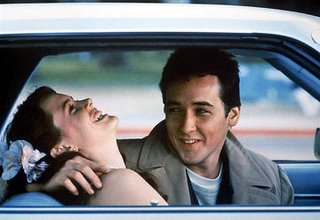 Ione Sky and John Cusack in Say Anything