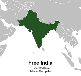 Picture: Map of India with restored territories
