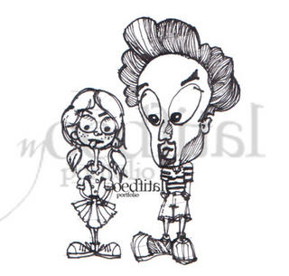 My recent sketch of Papa Afro & interpretation of Miss Rooty’s character