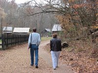 E and his Mom visit The Homeplace, a 19th century farm