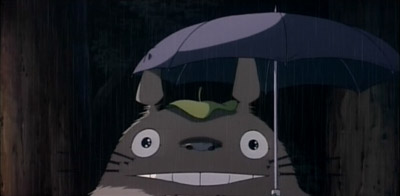 Totoro likes the sound