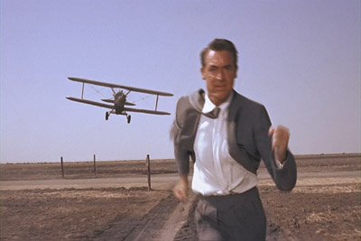 crop duster chase scene in North by Northwest