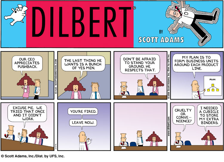 Dilbert Alice Comic Strip