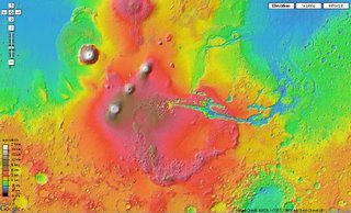 Viajar a Marte con Google Mars