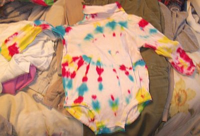 Tie-dyed Onesie