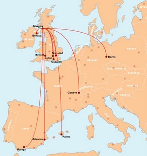 Easyjet flights from Glasgow Airport