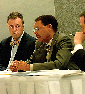 ACLU Panel Discussion - KC Johnson (left)