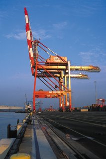 Crane at Port Newark Container Terminal
