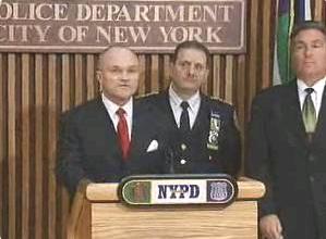NYPD commissioner Ray Kelly at Sunday press conference