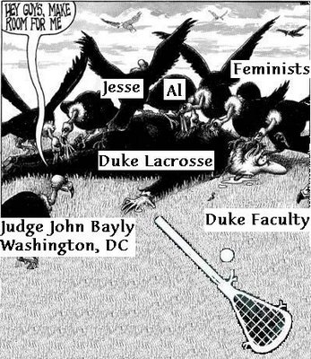 The Vulures: Judge John Bayly Jr., Al Sharpton, Jesse Jackson, Duke Faculty, Feminists...