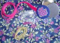 Patricia's heart round tin box