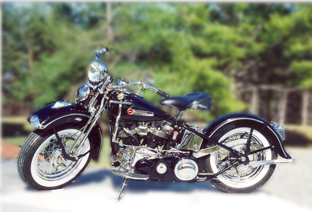 Harley Davidson Panhead 1956