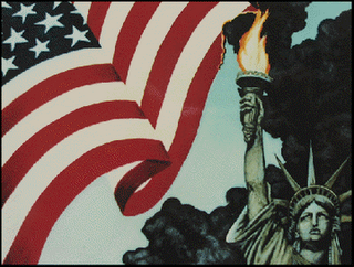 liberty burning