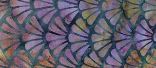 Purple Batik, Boston commons quilt, fabric selection, photo by Robin Atkins, bead artist