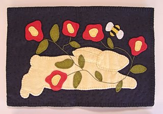 quilted wall hanging by Christy Hinkle
