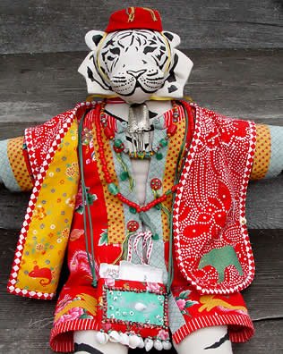tiger doll by Mary Preston