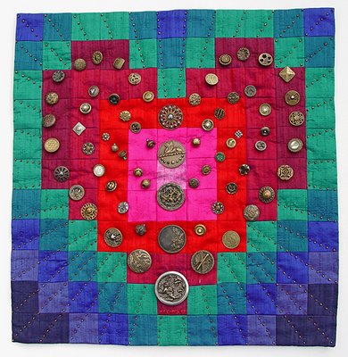 quilt by Robin Atkins, bead artist
