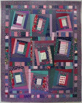 Order & Chaos, quilt by Robin Atkins, bead artist