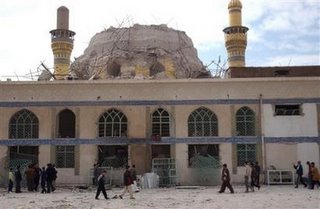 AP Photo - Damaged Al-'Askari Mosque in Samarra'