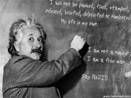 Einstein is not a number