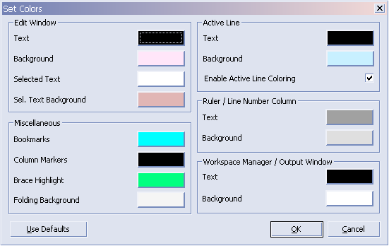 UltraEdit Color: 울트라에디트 색깔 지정