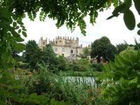 Sherborne Castle from across the lake