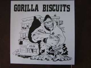Gorilla Biscuits Tour Single - Front Cover