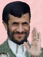 Picture of Iran's Mahmoud Ahmadinejad