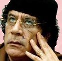 Picture of Libya's Muamar Gaddafi