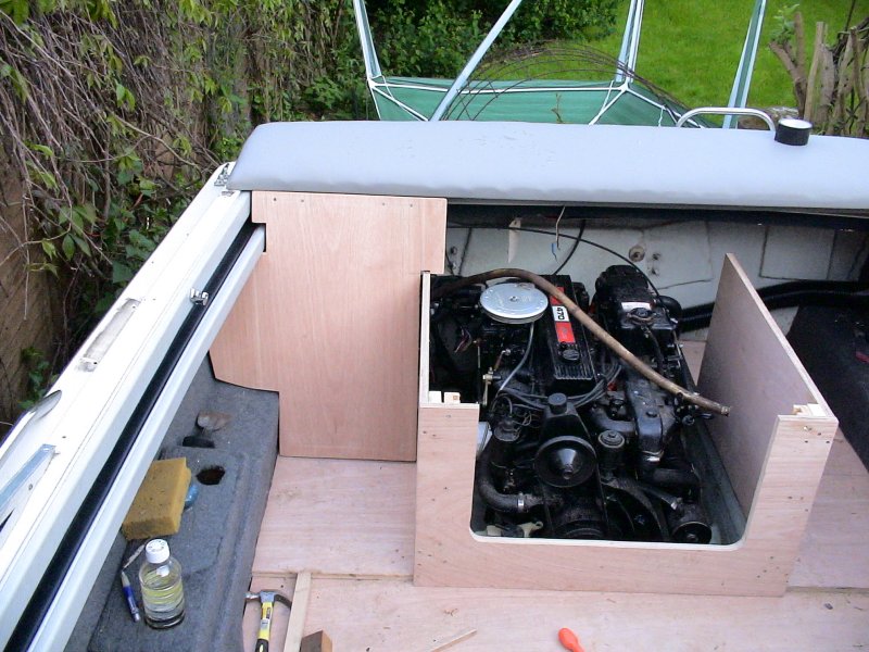 Bowrider Blog: Building the engine box, back seats and ...