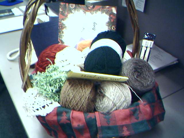 Knitting basket