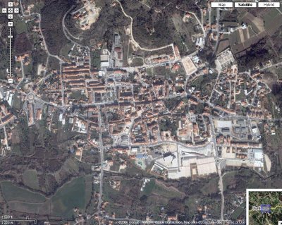 Google Maps - Cidade de Ourém, Ourém, Portugal