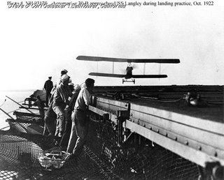LANGLEY first landing 10/26/1922