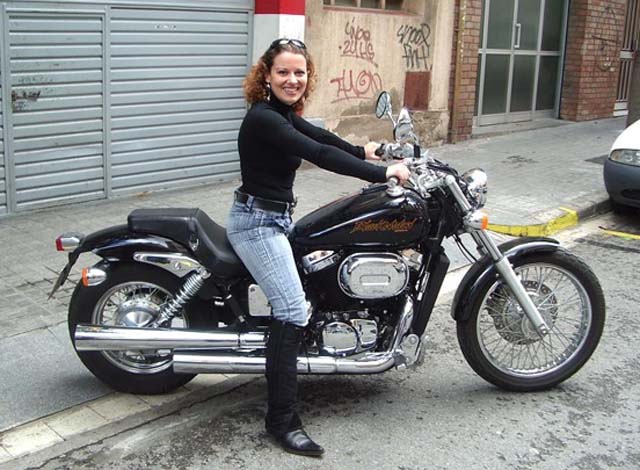 el bloc de Juanma: Recuerdos de Fran Almeida. Su nueva moto